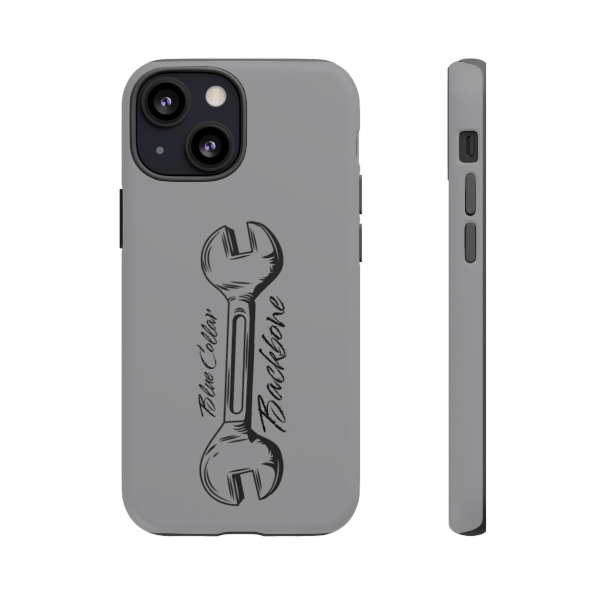Tough Cases, Blue Collar Backbone Phone Case, Protective Phone Cases, Rugged Phone Covers, Strong Case, Worker Design, Unique Phone