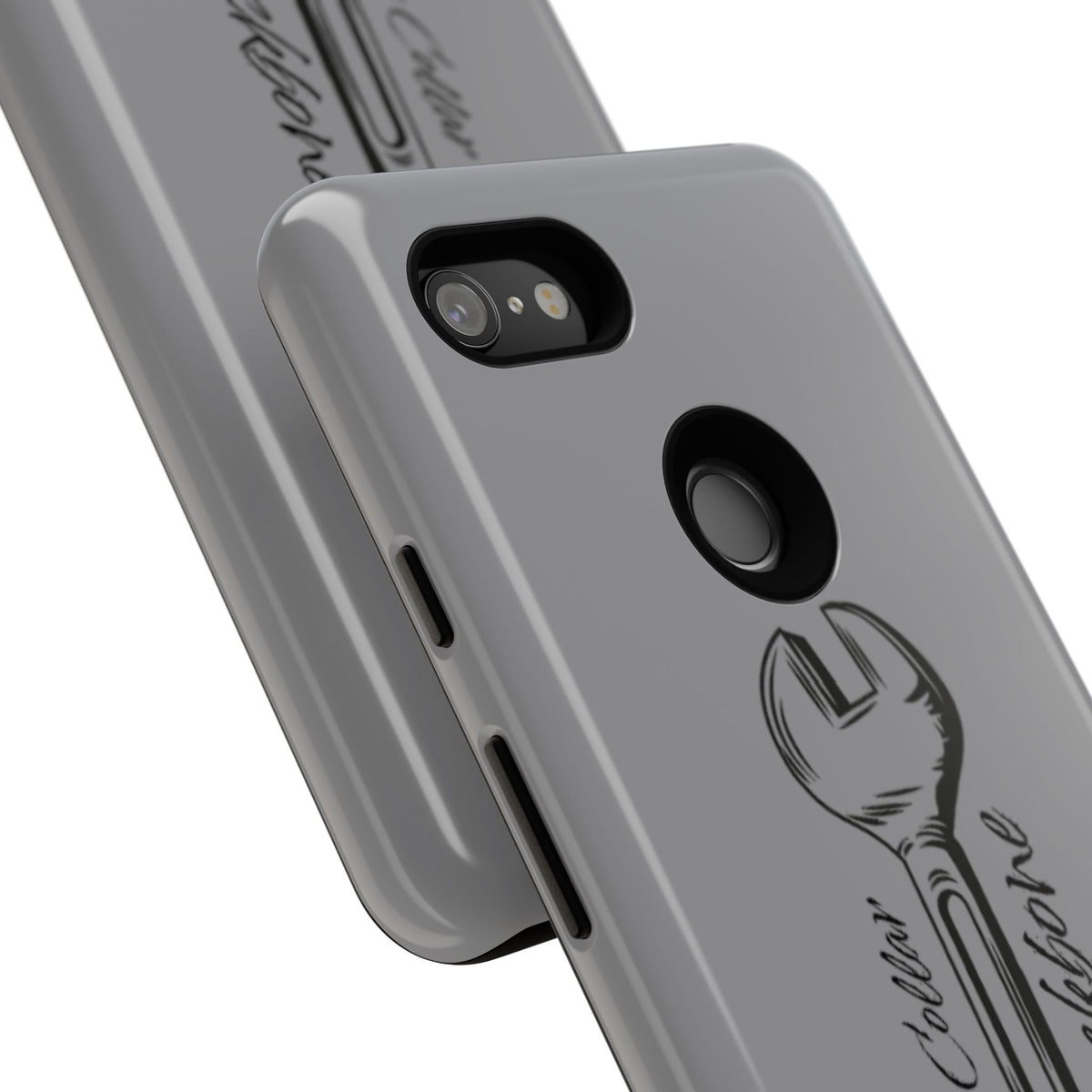 Tough Cases, Blue Collar Backbone Phone Case, Protective Phone Cases, Rugged Phone Covers, Strong Case, Worker Design, Unique Phone