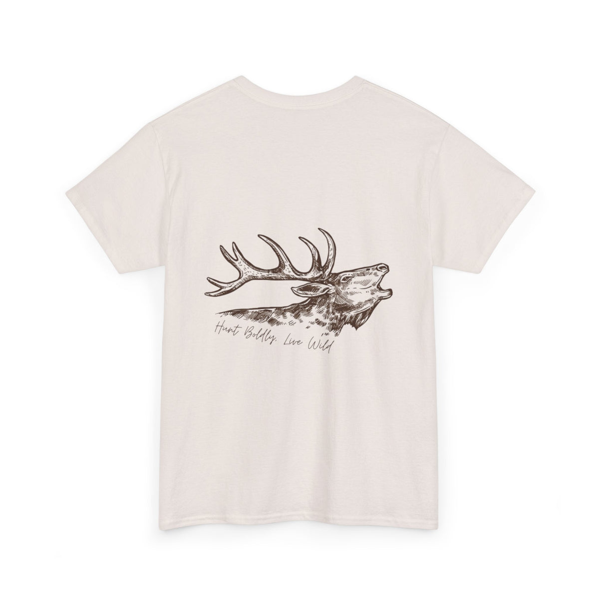 Hunt Boldly Live Wild Elk Tee