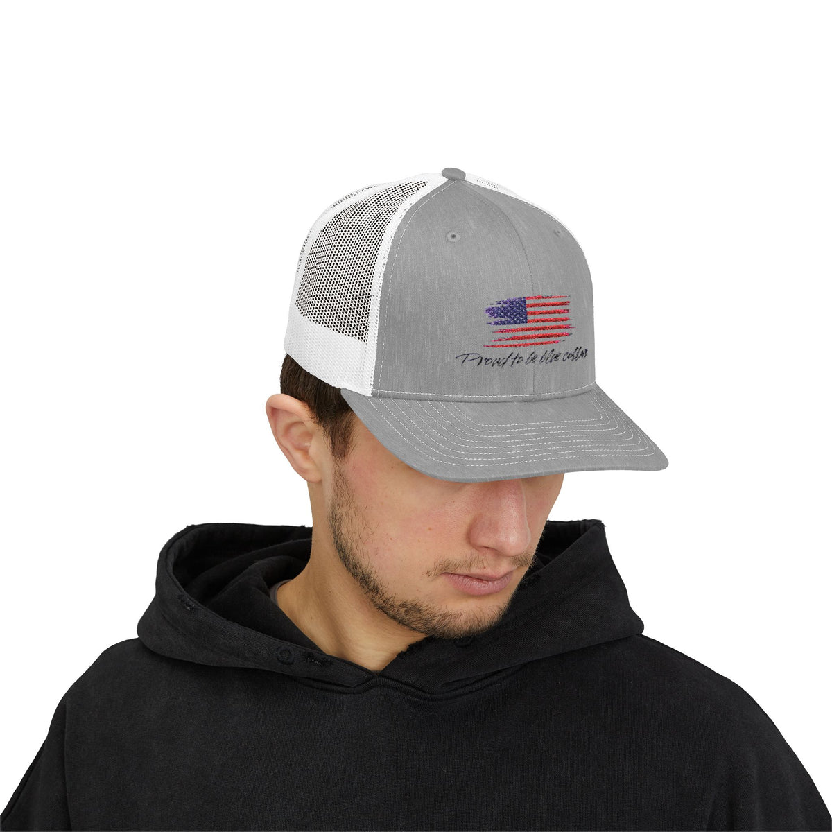 Proud to be blue collar Snapback Trucker Cap