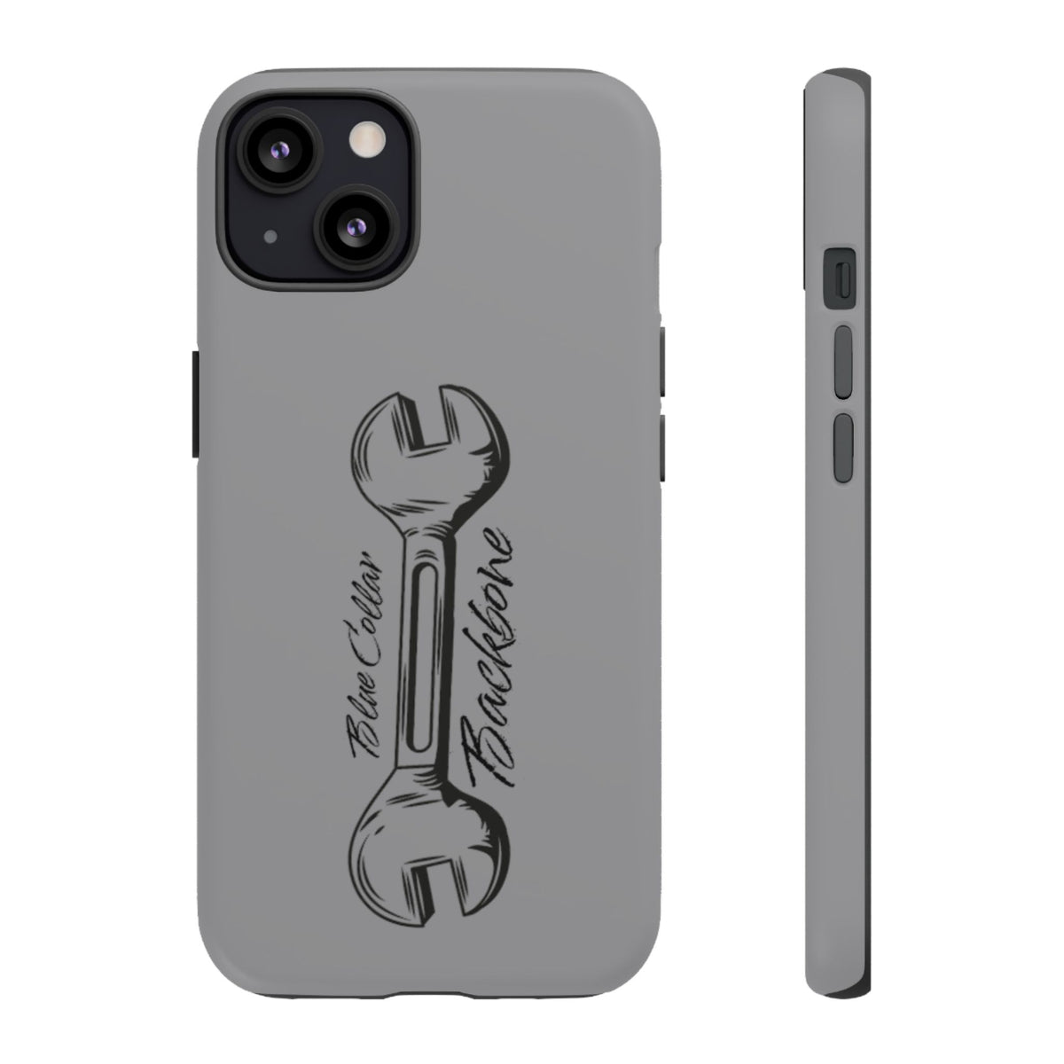 Tough Cases, Blue Collar Backbone Phone Case, Protective Phone Cases, Rugged Phone Covers, Strong Case, Worker Design, Unique Phone