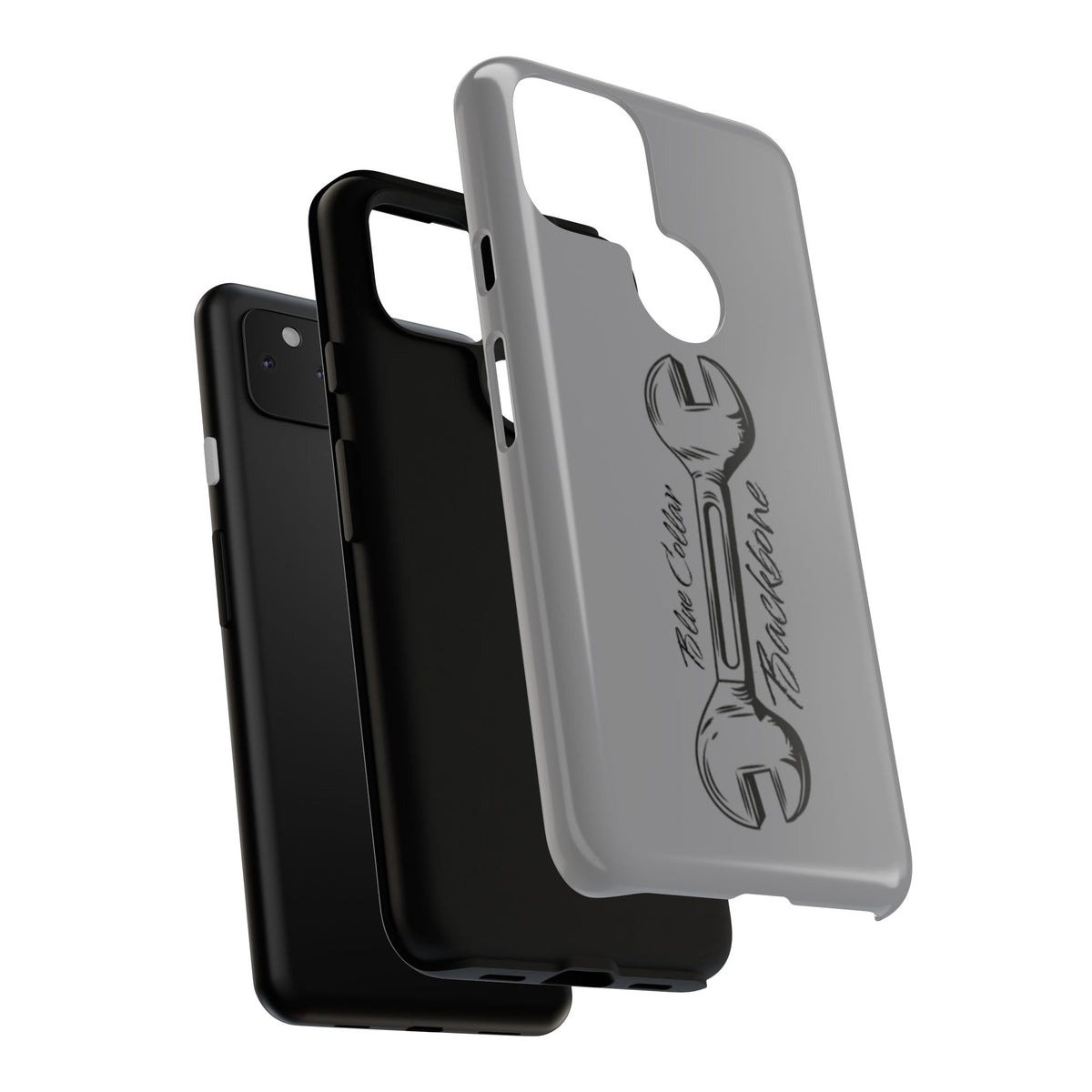 Tough Cases, Blue Collar Backbone Phone Case, Protective Phone Cases, Rugged Phone Covers, Strong Case, Worker Design, Unique Phone