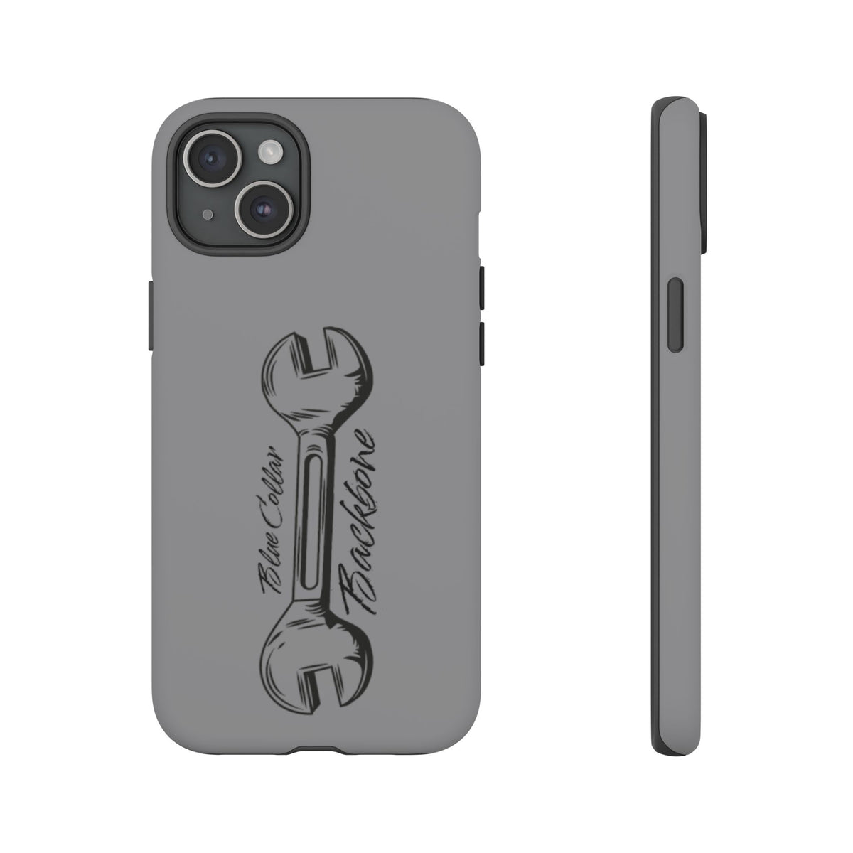 Tough Cases, Blue Collar Backbone Phone Case, Protective Phone Cases, Rugged Phone Covers, Strong Case, Worker Design, Unique Phone