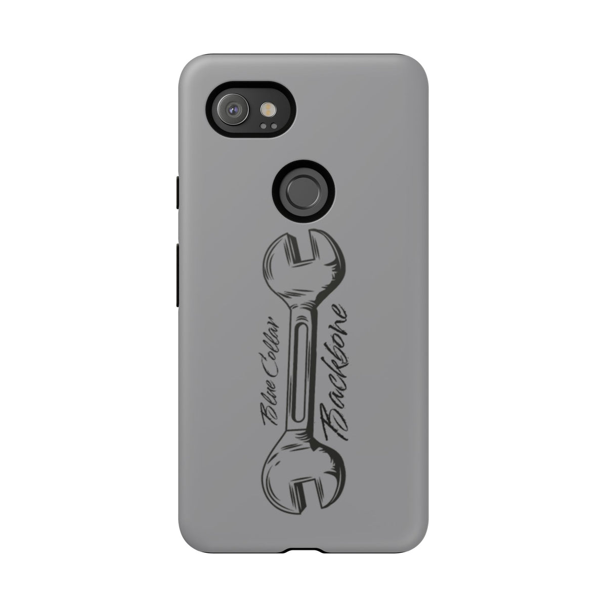 Tough Cases, Blue Collar Backbone Phone Case, Protective Phone Cases, Rugged Phone Covers, Strong Case, Worker Design, Unique Phone