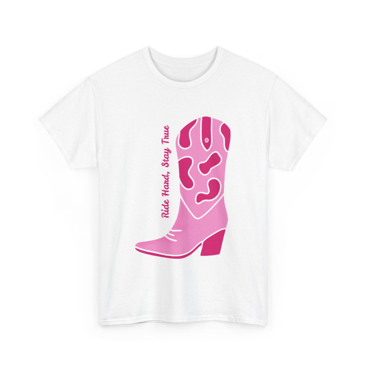 Rodeo Vibes Unisex Heavy Cotton Tee - "Ride Hard, Stay True"