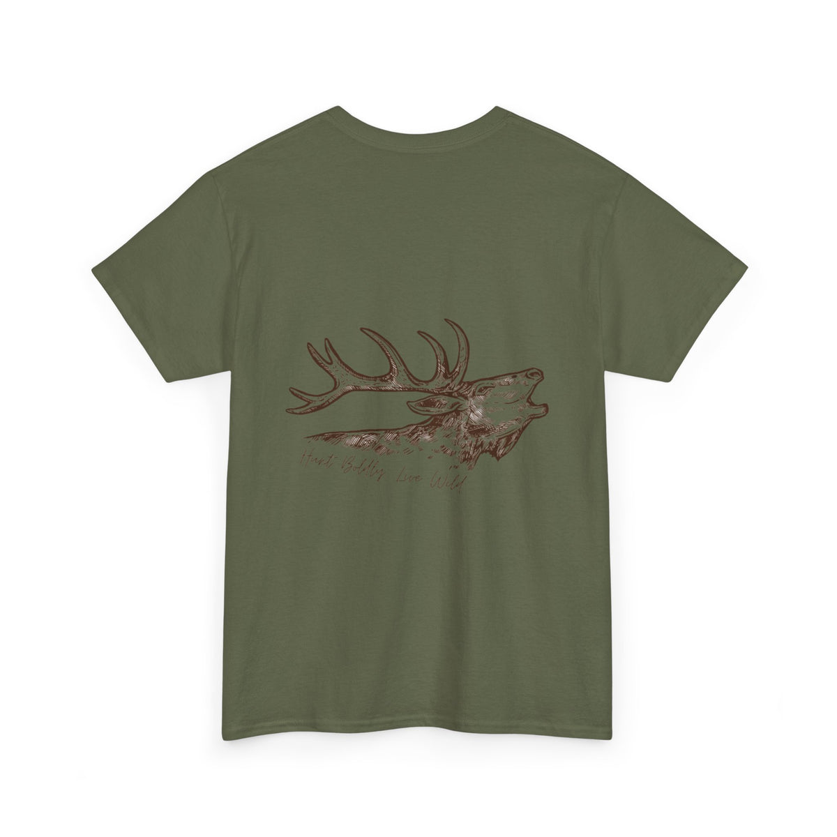 Hunt Boldly Live Wild Elk Tee