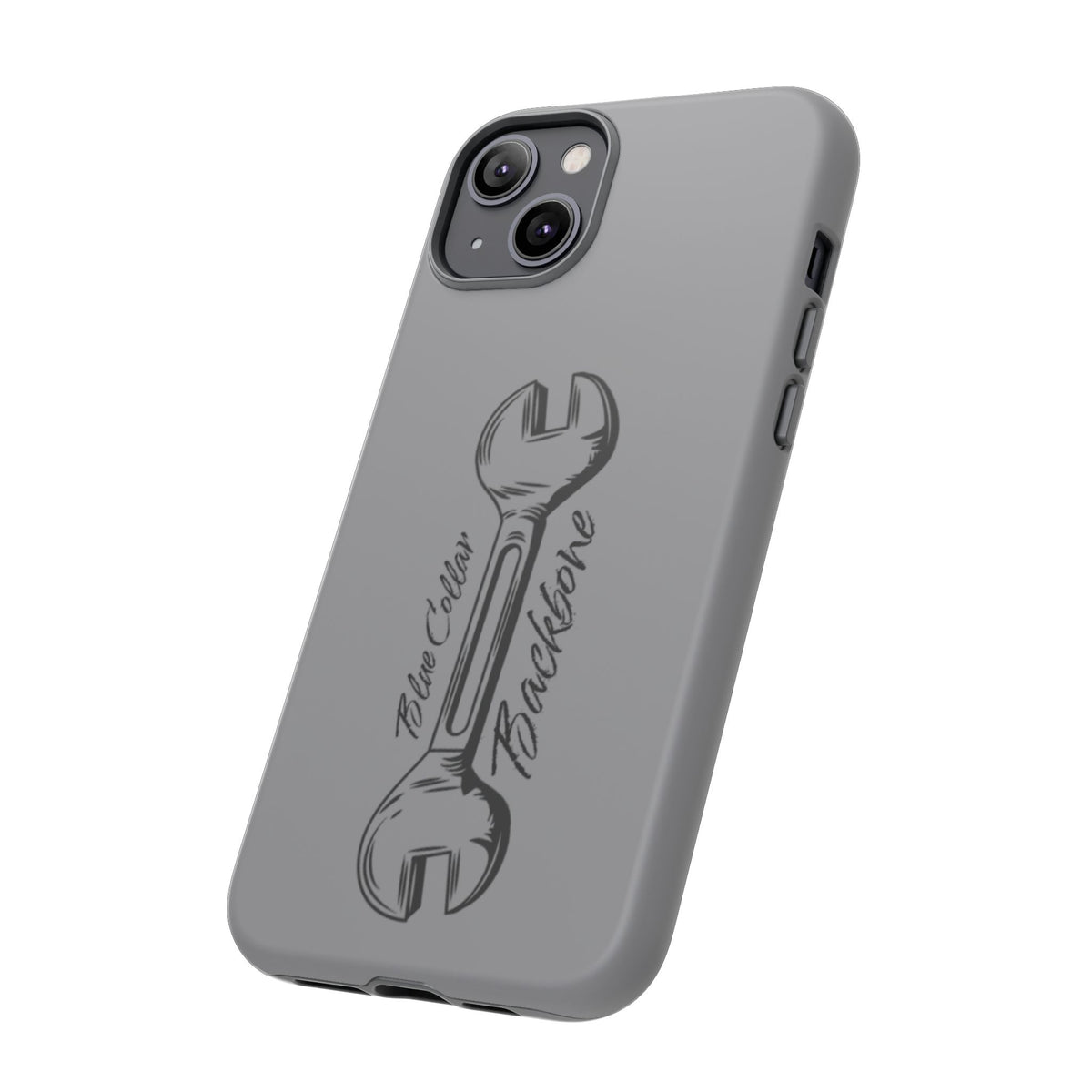 Tough Cases, Blue Collar Backbone Phone Case, Protective Phone Cases, Rugged Phone Covers, Strong Case, Worker Design, Unique Phone