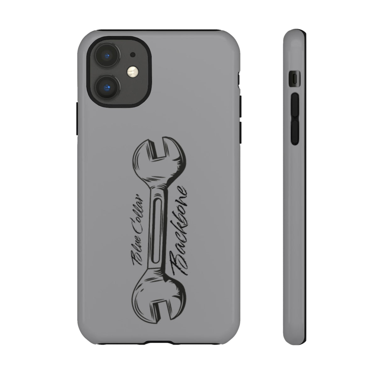 Tough Cases, Blue Collar Backbone Phone Case, Protective Phone Cases, Rugged Phone Covers, Strong Case, Worker Design, Unique Phone