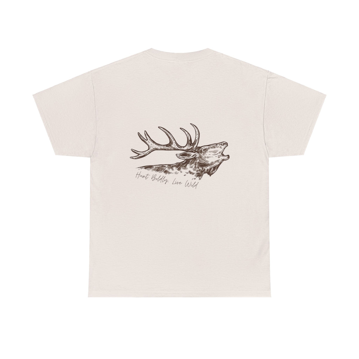 Hunt Boldly Live Wild Elk Tee