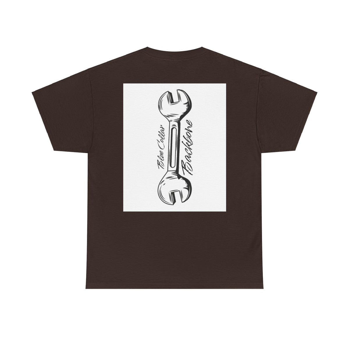 Blue Collar Backbone Unisex Tee, T-Shirt, Shirt, Casual Top, Workwear Apparel, Gift for Him/Her