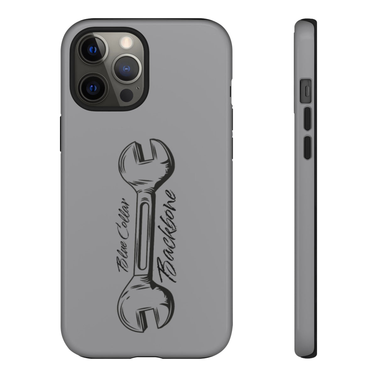 Tough Cases, Blue Collar Backbone Phone Case, Protective Phone Cases, Rugged Phone Covers, Strong Case, Worker Design, Unique Phone