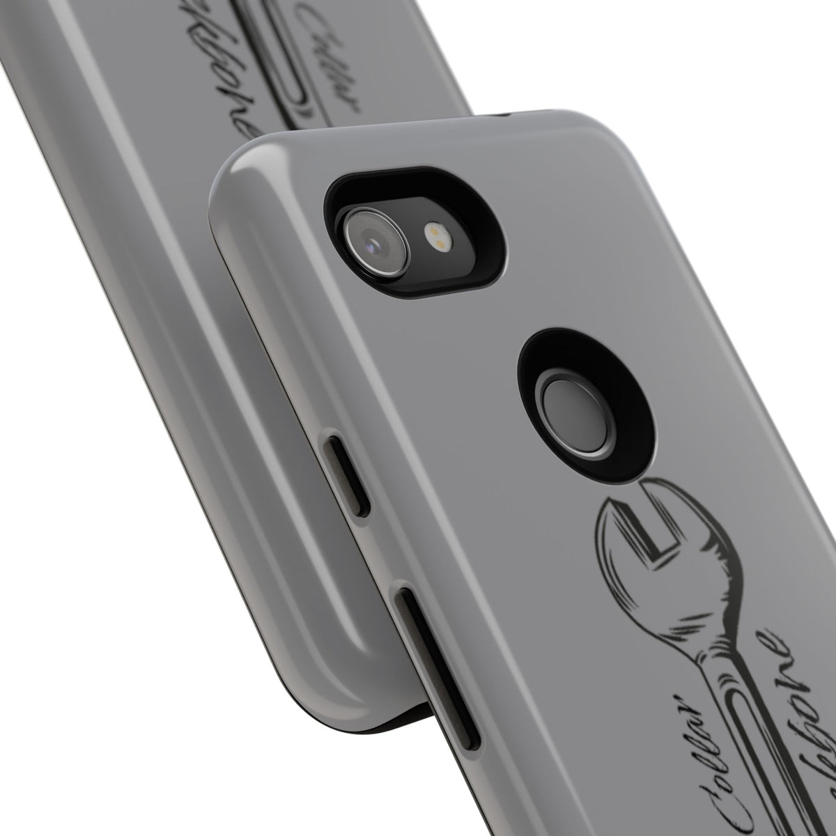 Tough Cases, Blue Collar Backbone Phone Case, Protective Phone Cases, Rugged Phone Covers, Strong Case, Worker Design, Unique Phone