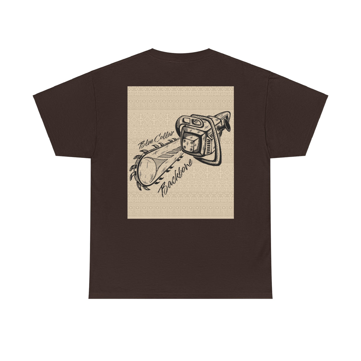 Blue Collar Backbone Chainsaw Tee