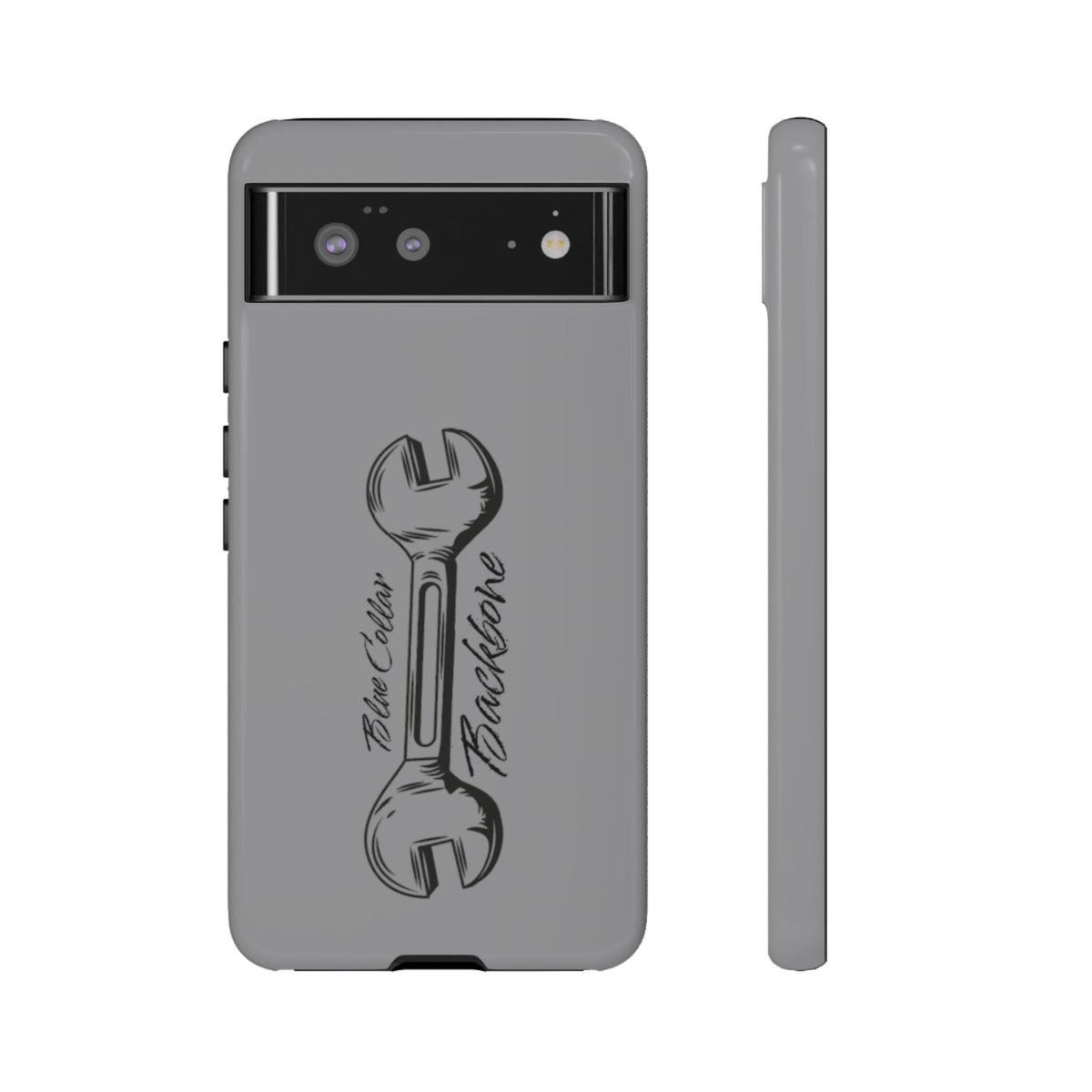 Tough Cases, Blue Collar Backbone Phone Case, Protective Phone Cases, Rugged Phone Covers, Strong Case, Worker Design, Unique Phone