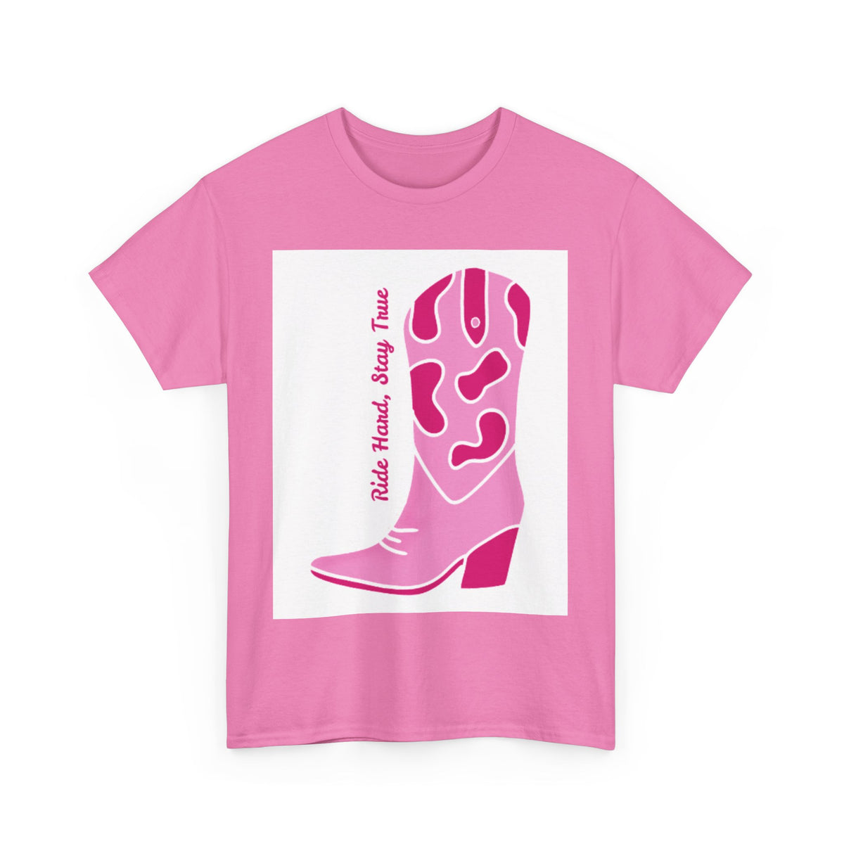 Rodeo Vibes Unisex Heavy Cotton Tee - "Ride Hard, Stay True"