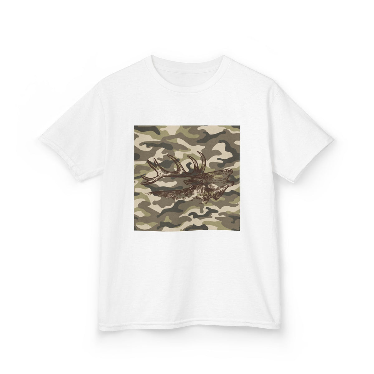 Kids Camouflage Graphic Tee - Fun Camo Design for Outdoor Adventures