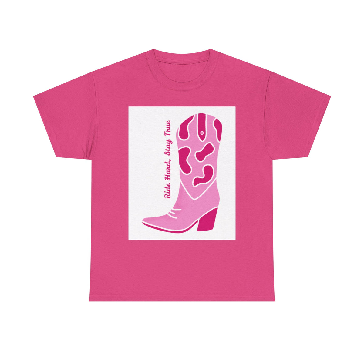 Rodeo Vibes Unisex Heavy Cotton Tee - "Ride Hard, Stay True"