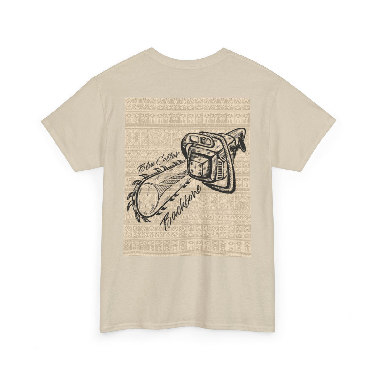 Blue Collar Backbone Chainsaw Tee