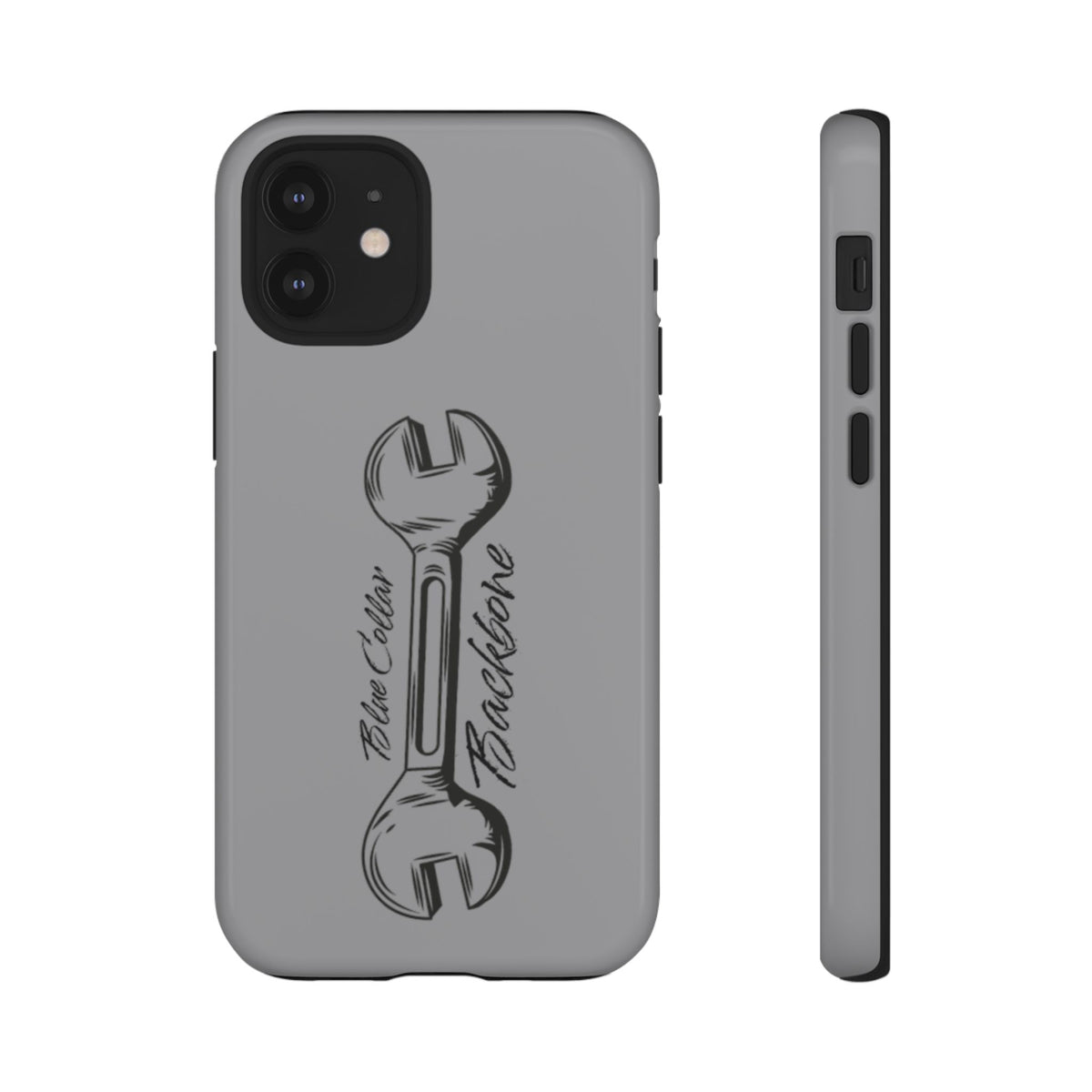 Tough Cases, Blue Collar Backbone Phone Case, Protective Phone Cases, Rugged Phone Covers, Strong Case, Worker Design, Unique Phone