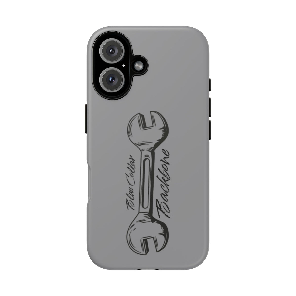 Tough Cases, Blue Collar Backbone Phone Case, Protective Phone Cases, Rugged Phone Covers, Strong Case, Worker Design, Unique Phone