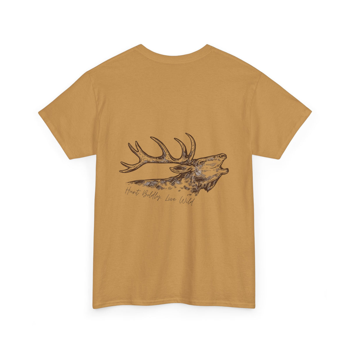 Hunt Boldly Live Wild Elk Tee