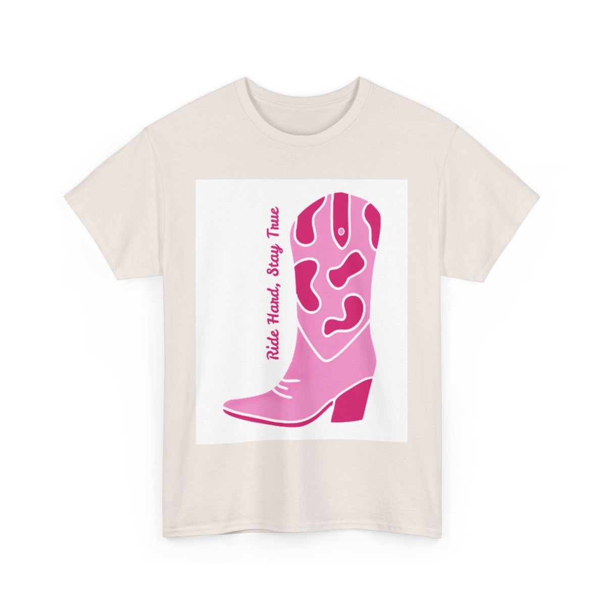 Rodeo Vibes Unisex Heavy Cotton Tee - "Ride Hard, Stay True"