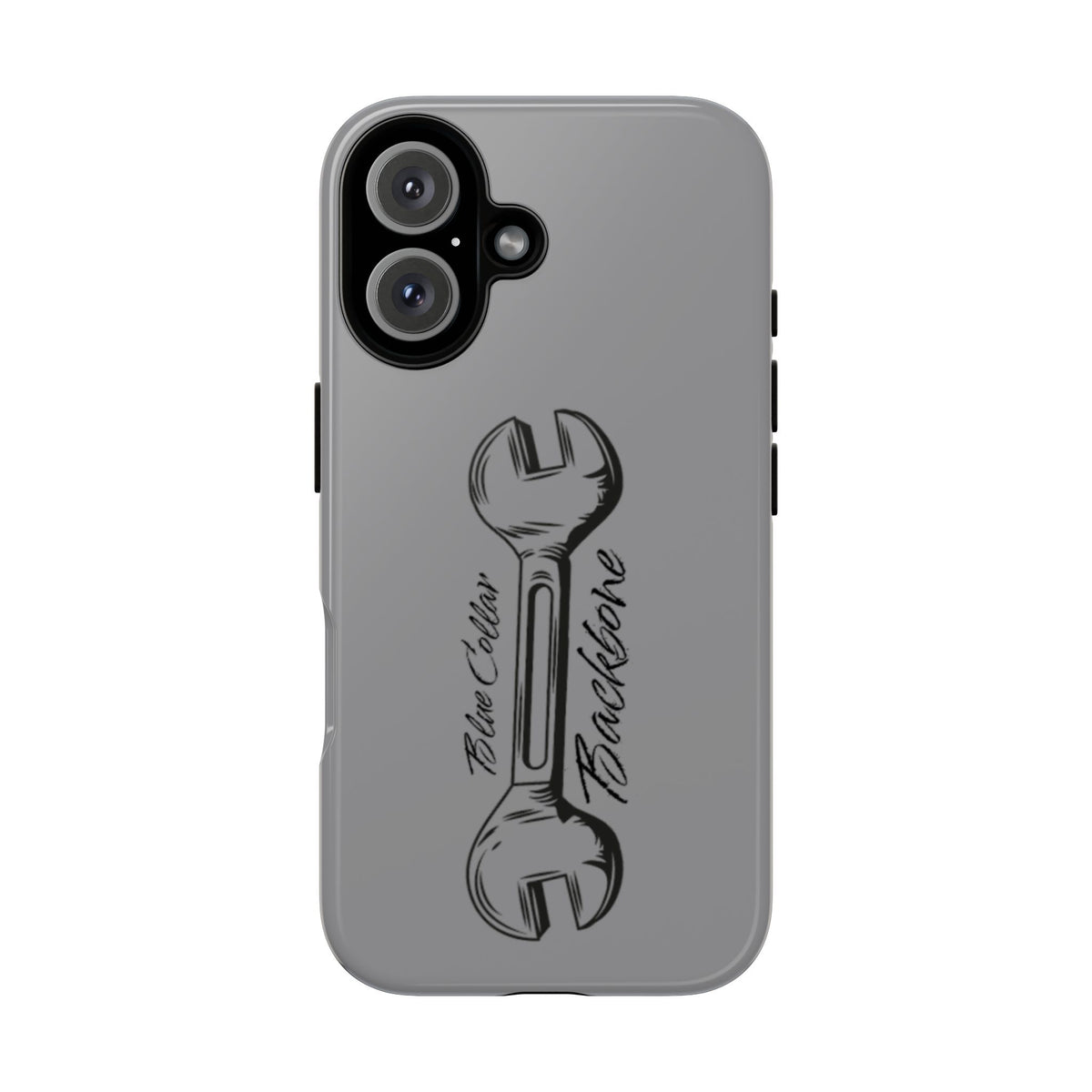 Tough Cases, Blue Collar Backbone Phone Case, Protective Phone Cases, Rugged Phone Covers, Strong Case, Worker Design, Unique Phone