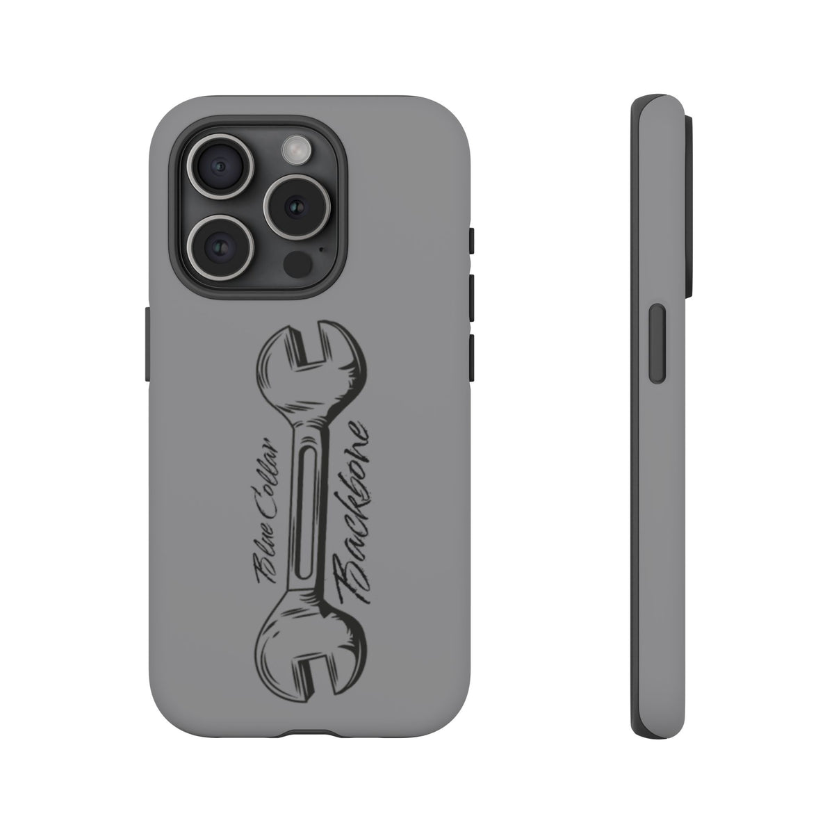 Tough Cases, Blue Collar Backbone Phone Case, Protective Phone Cases, Rugged Phone Covers, Strong Case, Worker Design, Unique Phone