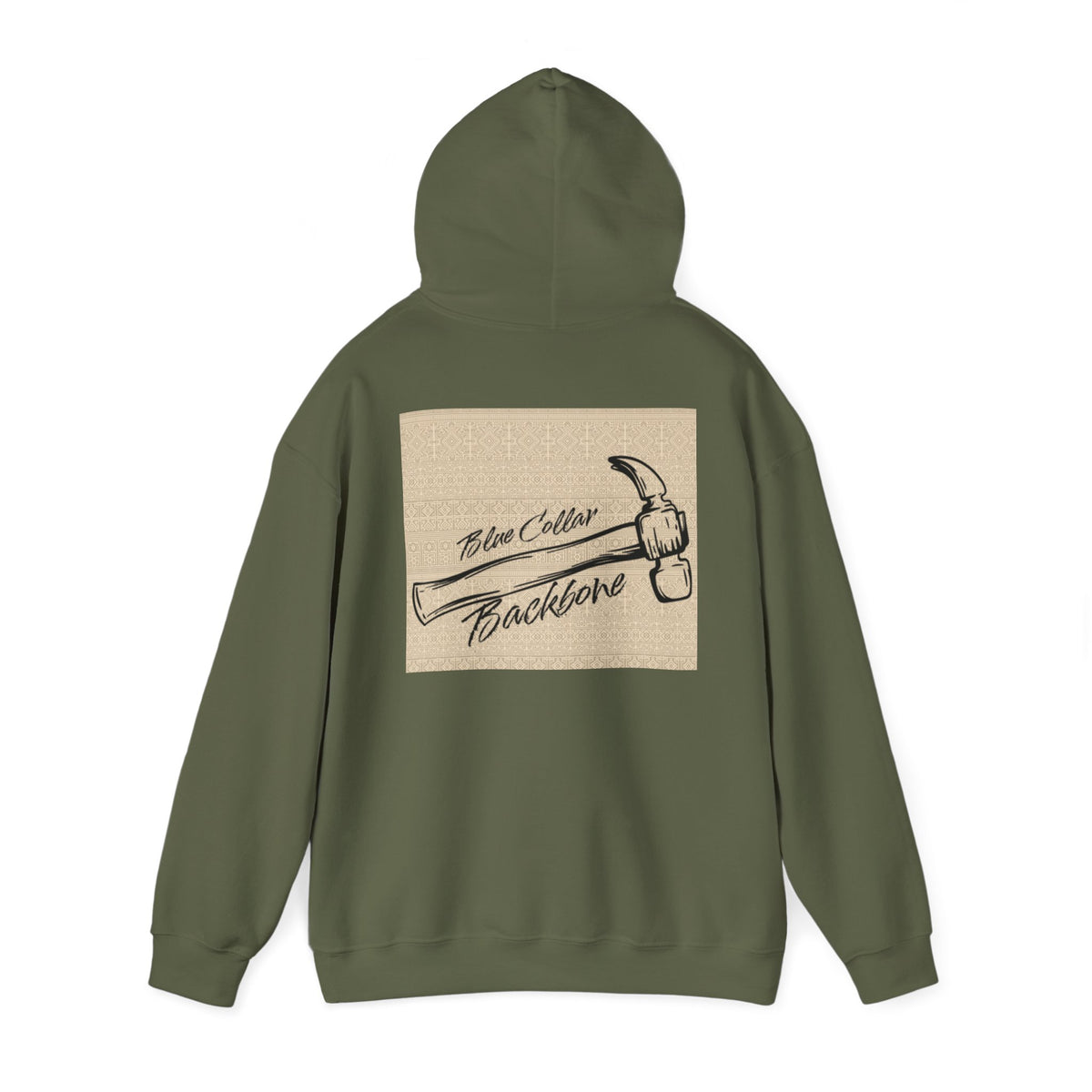 Blue Collar Backbone Hammer Sweatshirt