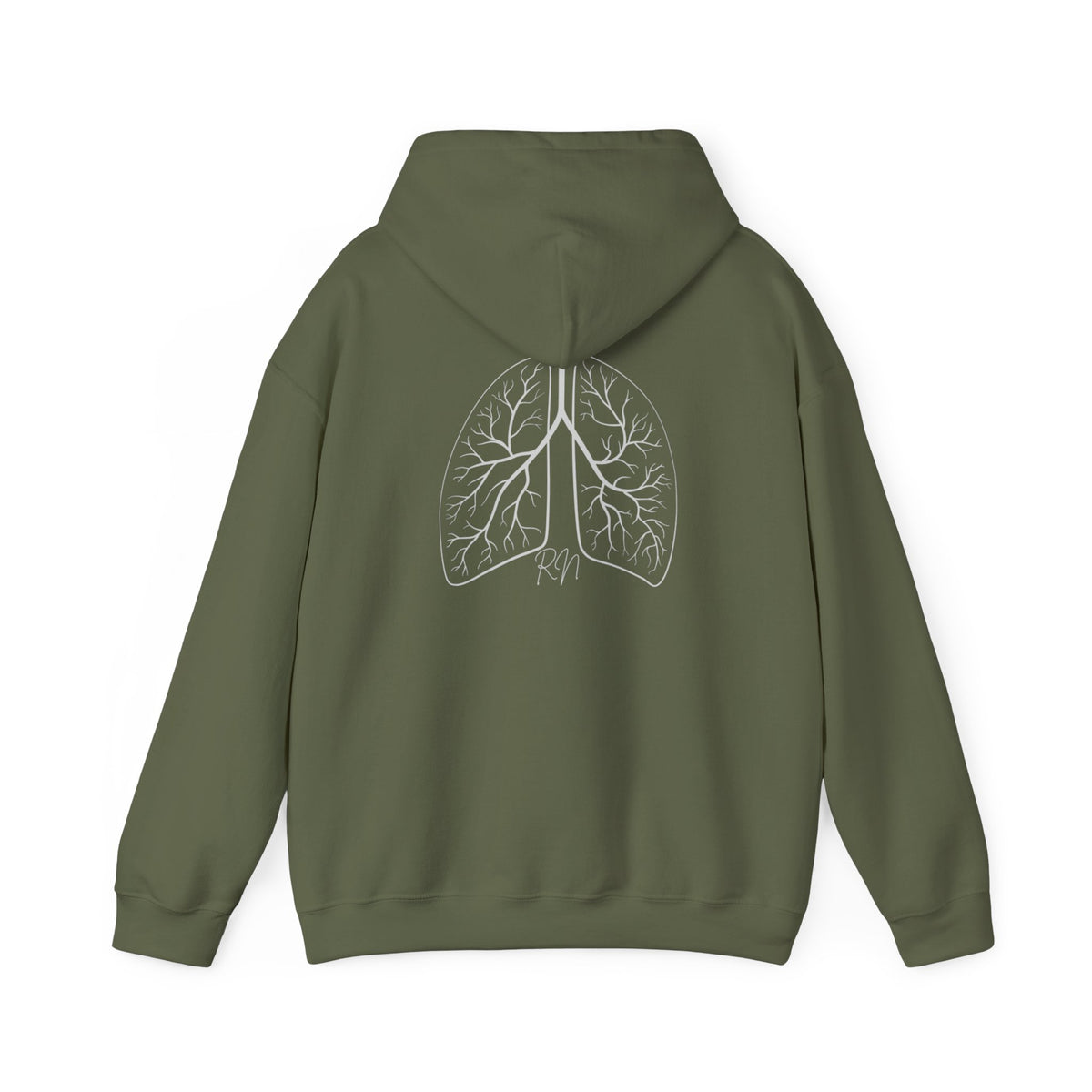 RN Lungs Hooded Sweatshirt