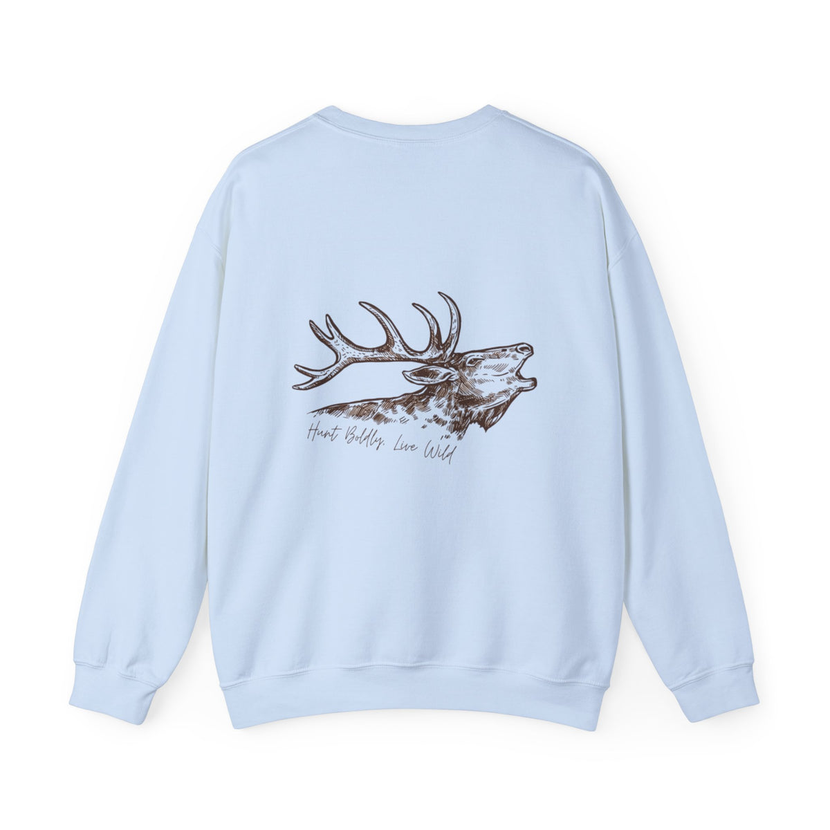 Outdoor Adventure Crewneck Sweatshirt - Hunt Boldy, Live Wild