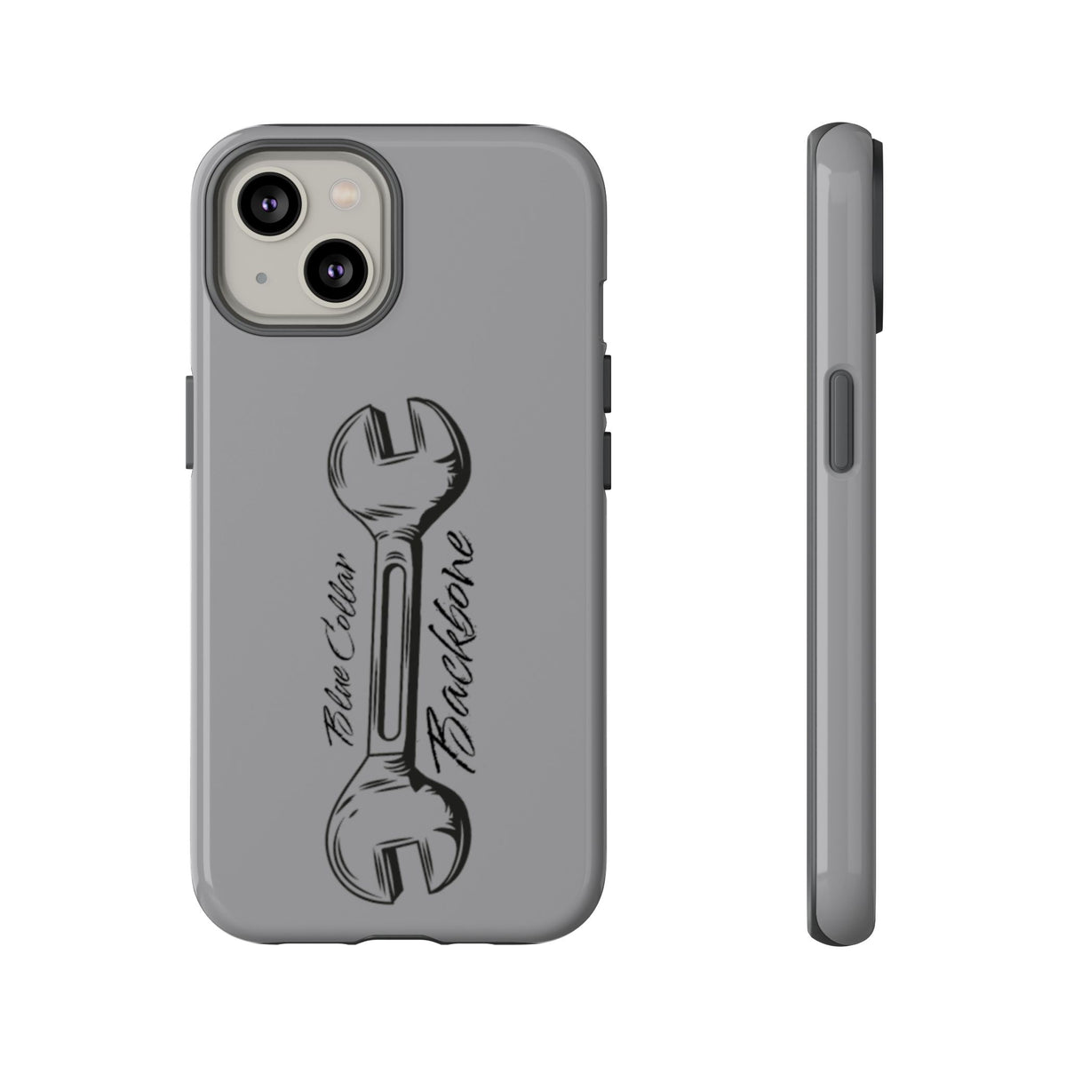 Tough Cases, Blue Collar Backbone Phone Case, Protective Phone Cases, Rugged Phone Covers, Strong Case, Worker Design, Unique Phone